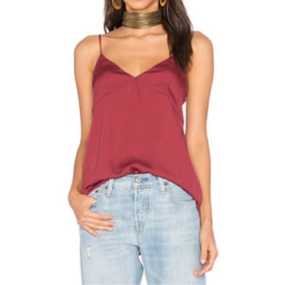 House of Harlow Satin Tank